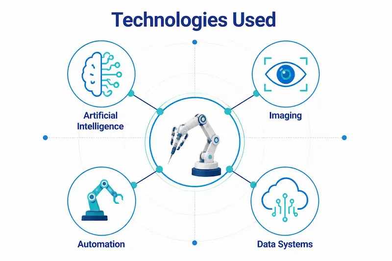 technologies used in AI robotic surgery
