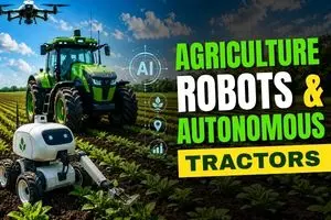 AI-Powered Agriculture Robots and Autonomous Tractors in Modern Farming 