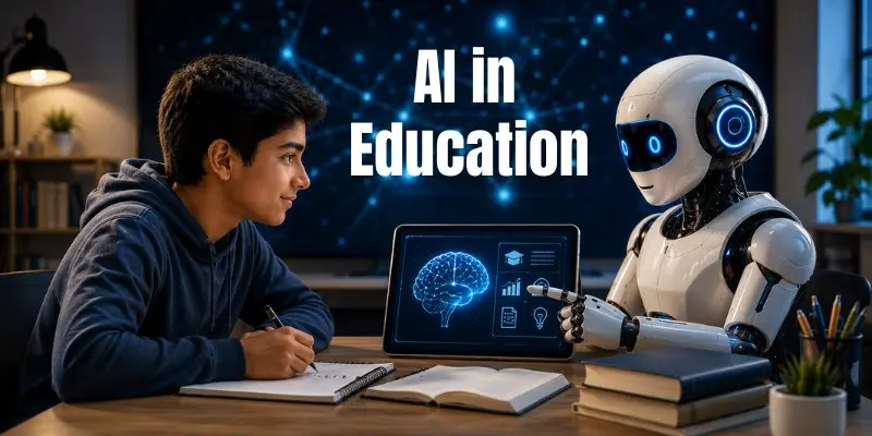 An image showing the AI in education.
